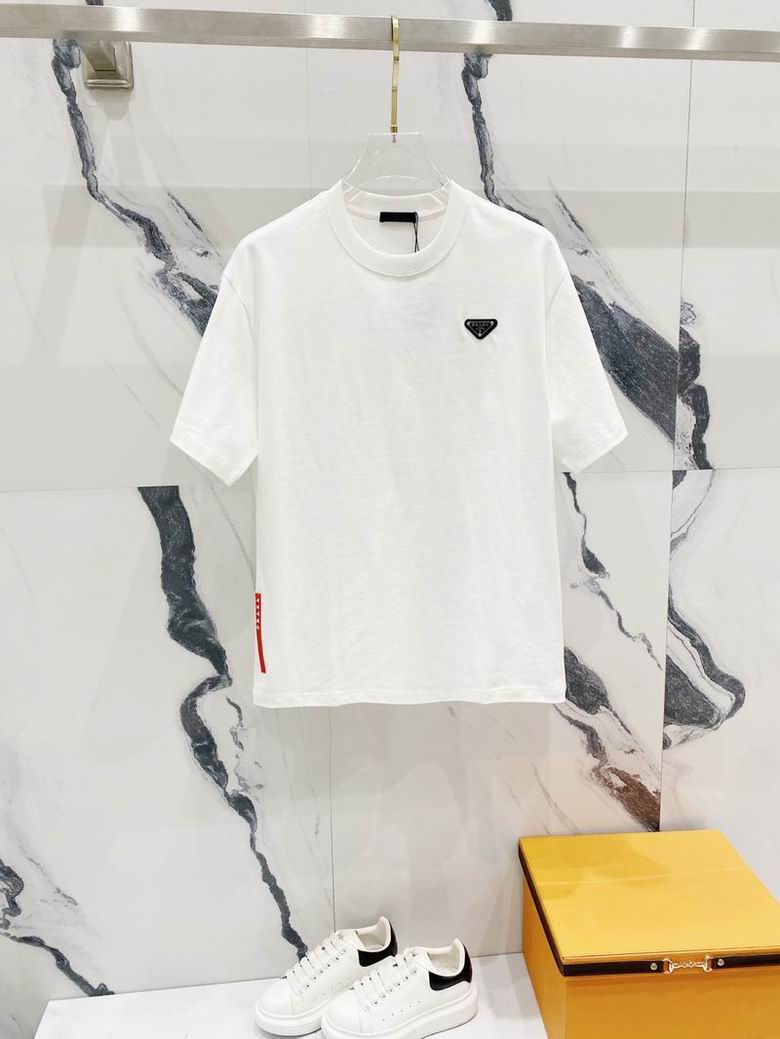 Wholesale Cheap High quality P.rada Short Sleeve Replica Designer T Shirts for Sale