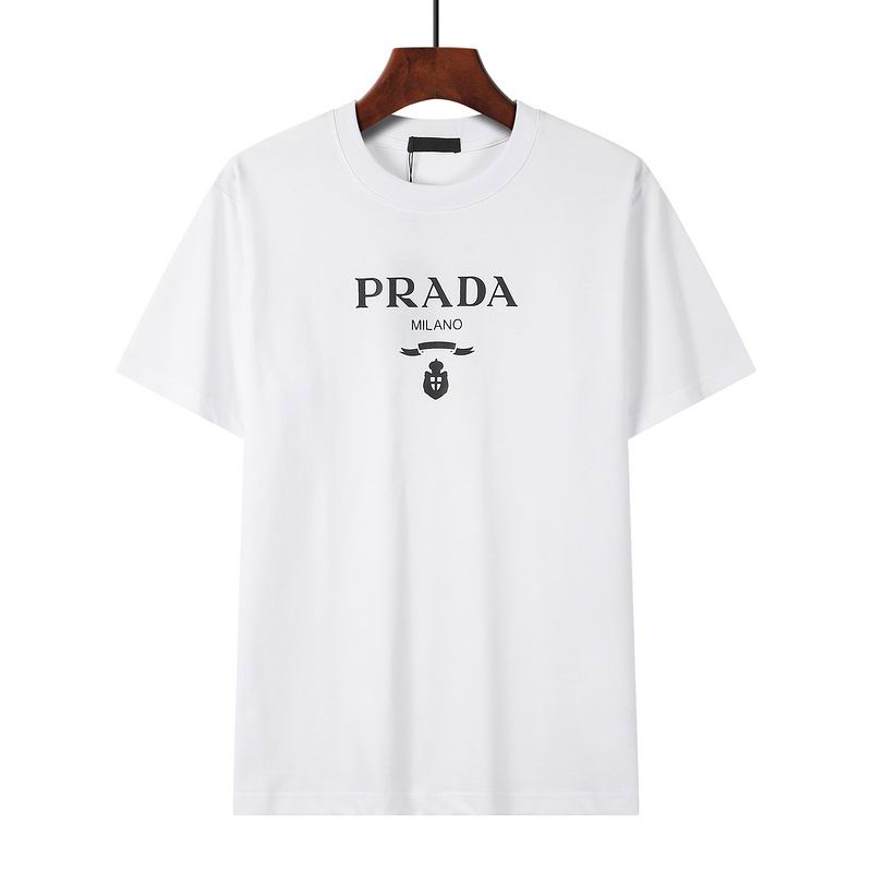 Wholesale Cheap P rada Short Sleeve Replica T Shirts for Sale