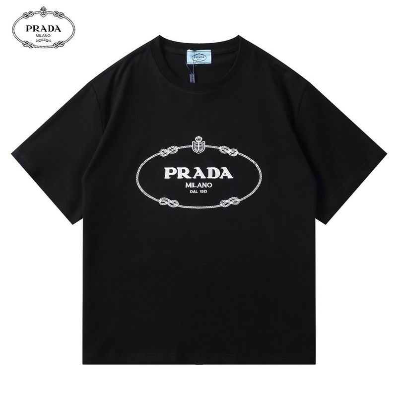 Wholesale Cheap P.rada Women Short Sleeve T-shirts for Sale