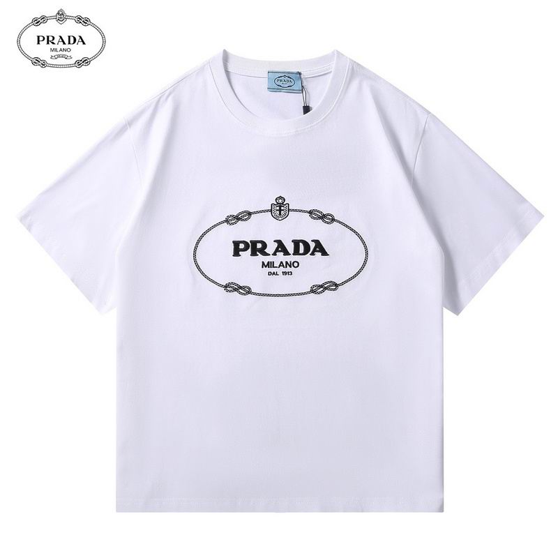 Wholesale Cheap P.rada Women Short Sleeve T-shirts for Sale