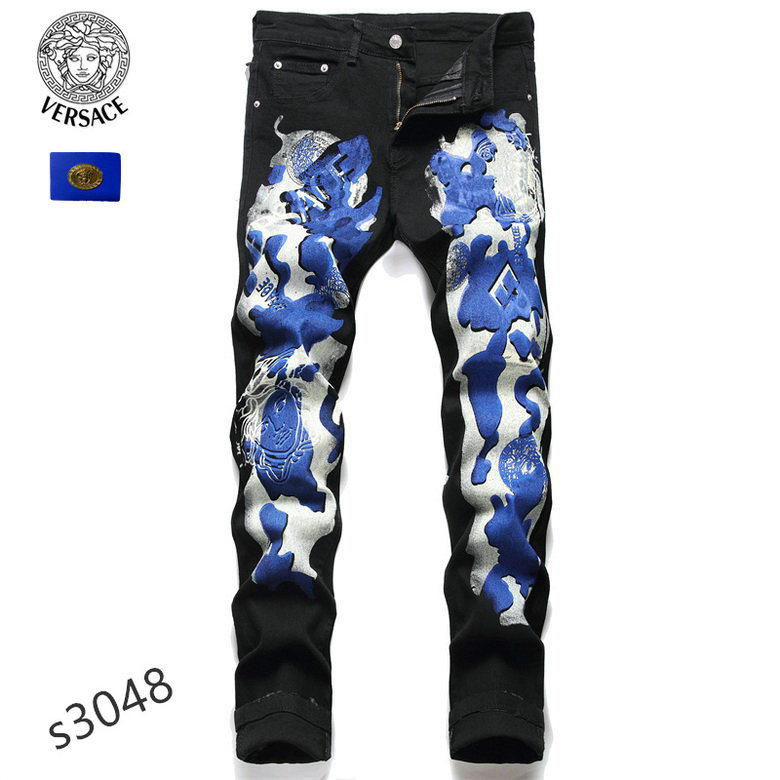 Wholesale Cheap V ersace men Jeans for Sale