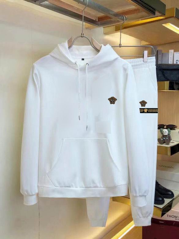 Wholesale Cheap V ersace Long Sleeve men Tracksuits for Sale