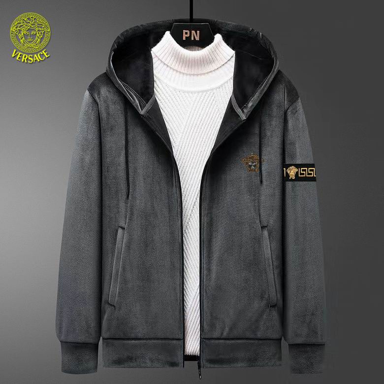 Wholesale Cheap V ersace Replica Jackets for Sale