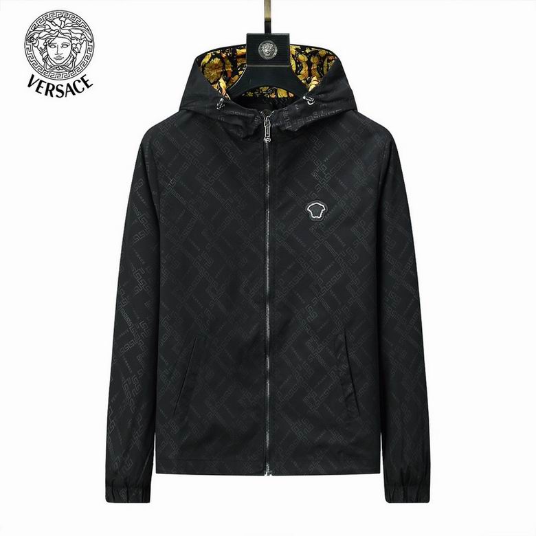 Wholesale Cheap V ersace Replica Jackets for Sale