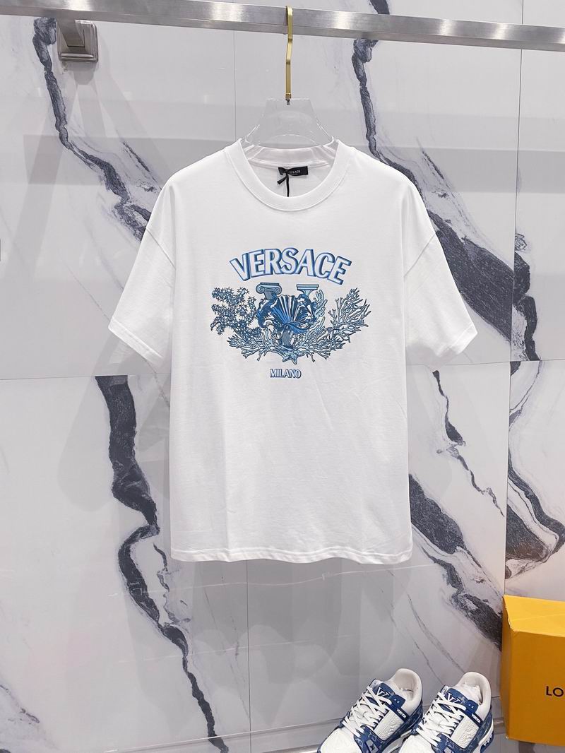 Wholesale Cheap High-quality women Versace Short Sleeve Replica Designer T Shirts for Sale