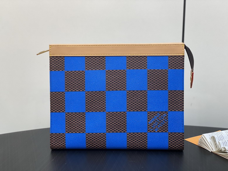 Wholesale Louis Vuitton Pochette Voyage Damier Canvas Clutches for Sale