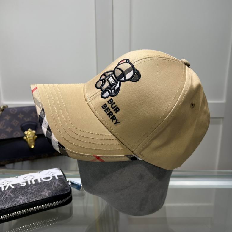 Wholesale Cheap B urberry Replica Designer Baseball Caps for Sale