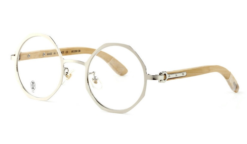 Wholesale Replica Cartier Wood Glasses Frames for Sale-026