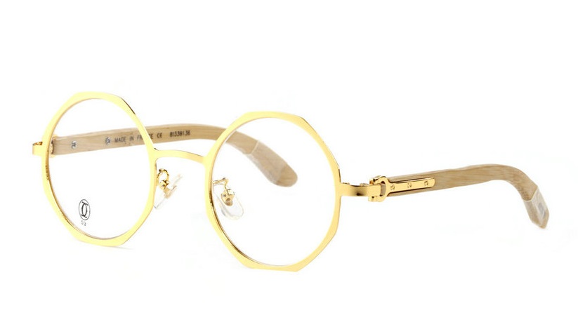 Wholesale Replica Cartier Wood Glasses Frames for Sale-027