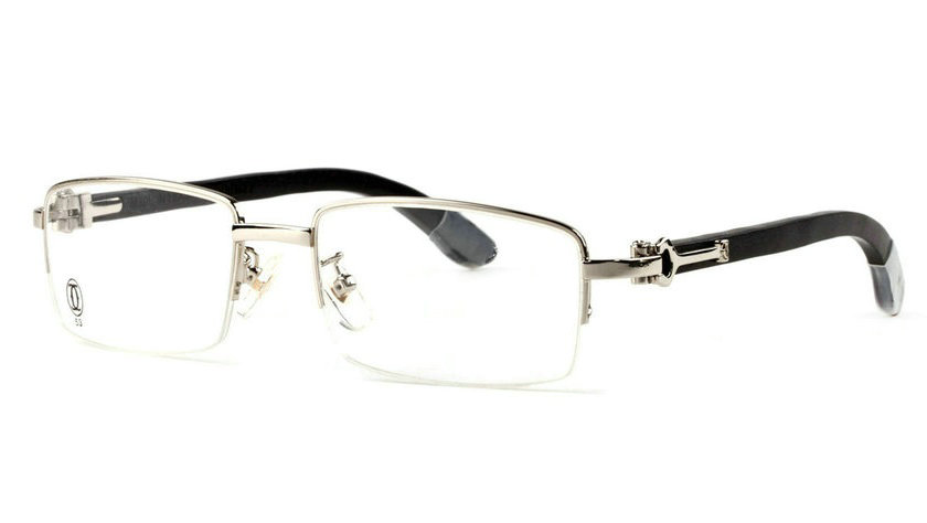 Wholesale Cheap Cartier Eyeglasses Wood Replica for Sale-091