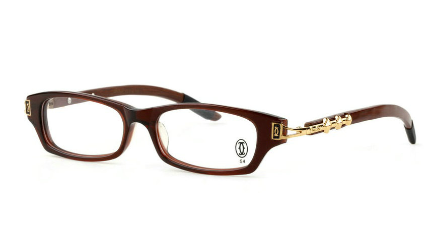 Wholesale Replica Cartier Wood Frame Glasses for Sale-158