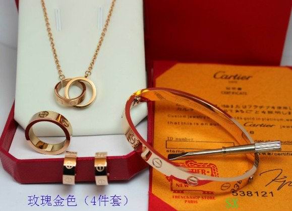 Wholesale Cheap Replica Cartier Jewelry Sets-001