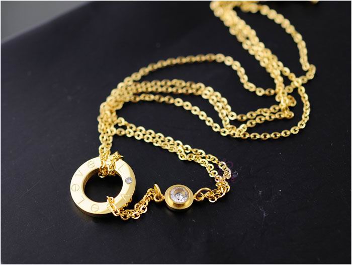 Wholesale Cheap Cartier Replica Necklace-032