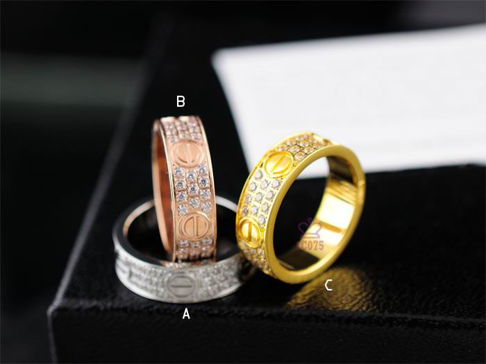 Wholesale Cheap Cartier Replica Rings-056