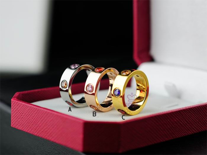 Wholesale Cheap Cartier Replica Rings-065