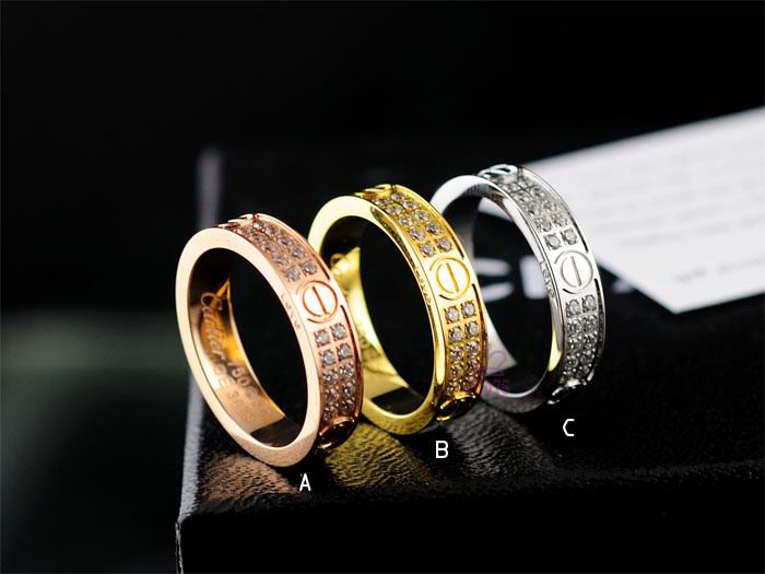 Wholesale Cheap Cartier Replica Rings-070