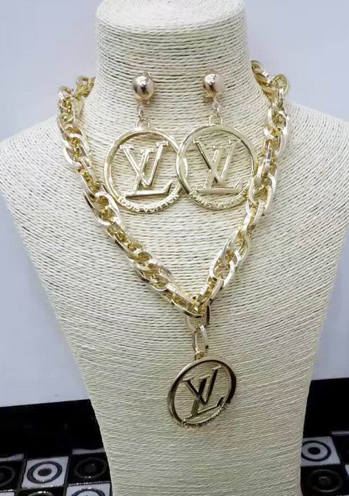 Wholesale LV Replica Jewelry Sets-006