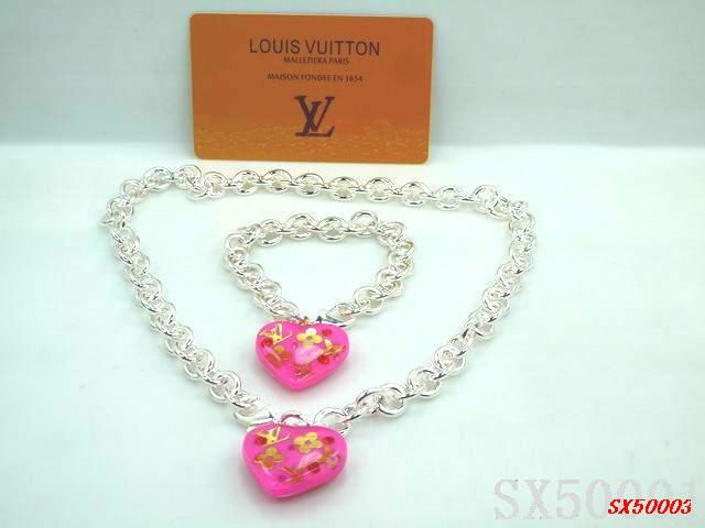 Wholesale LV Replica Jewelry Sets-013