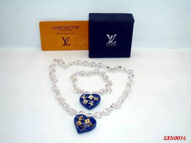 Wholesale LV Replica Jewelry Sets-014