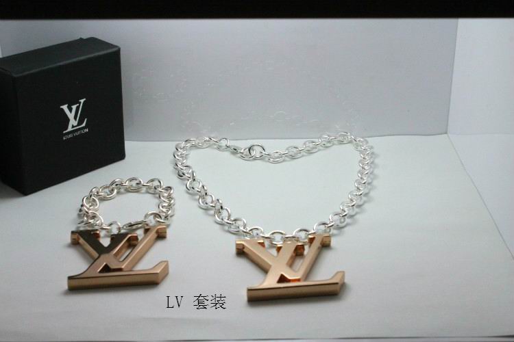 Wholesale LV Replica Jewelry Sets-017