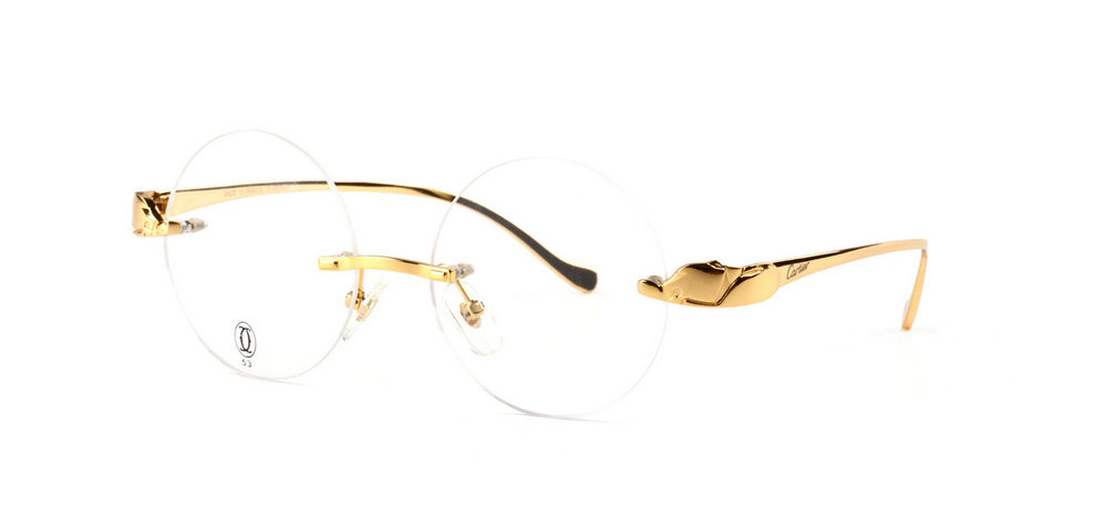 Wholesale Cheap Panthère de Cartier Optical Glasses for Sale-001