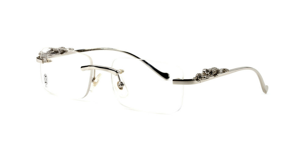 Wholesale Cheap Panthère de Cartier Optical Glasses for Sale-009