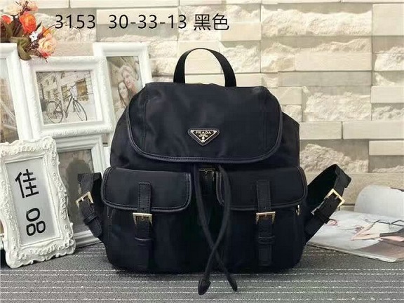 Wholesale Cheap Designer Prada Replica Backpacks-012