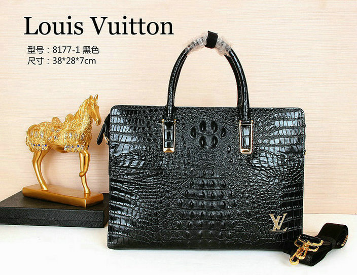 Wholesale AAA Louis Vuitton Mens Briefcase for Sale-140