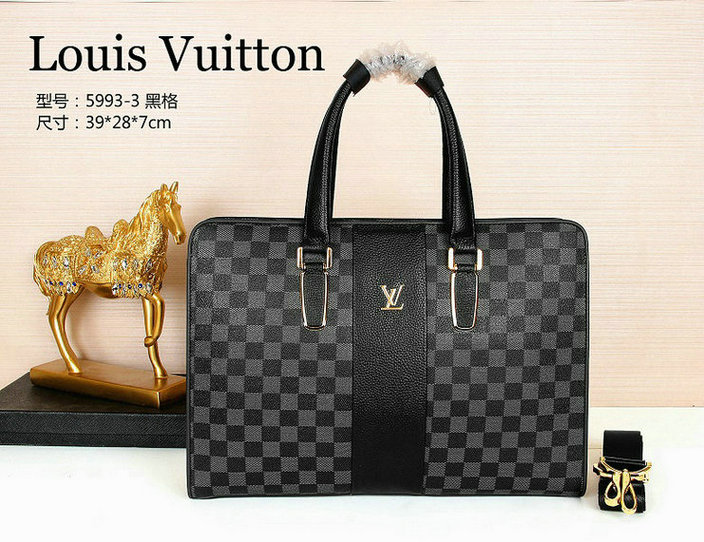 Wholesale AAA Louis Vuitton Mens Briefcase for Sale-143