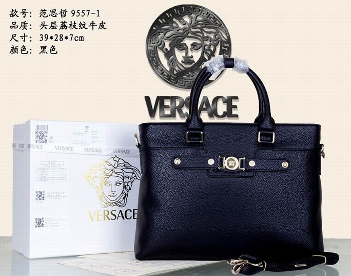 Wholesale Replica Versace Briefcases bags-006