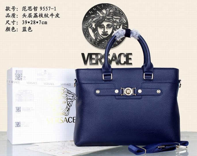 Wholesale Replica Versace Briefcases bags-007