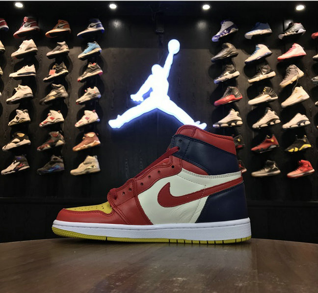 Wholesale Cheap Nike Men's Air Jordan 1 High Basketball Shoes For Sale-118