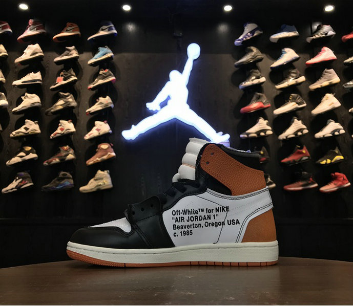 Wholesale Cheap Nike Men's Air Jordan 1 High Basketball Shoes For Sale-120