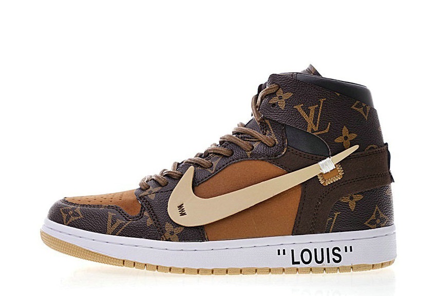 Louis Vuitton x Off white x Nike Air Jordan 1