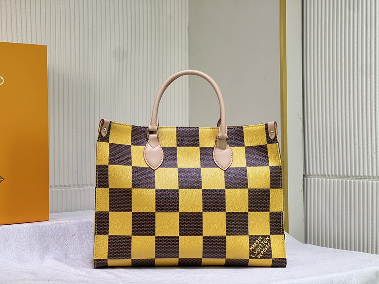 Wholesale Cheap Aaa Louis Vuitton OnTheGo MM Damier Women Bags for Sale