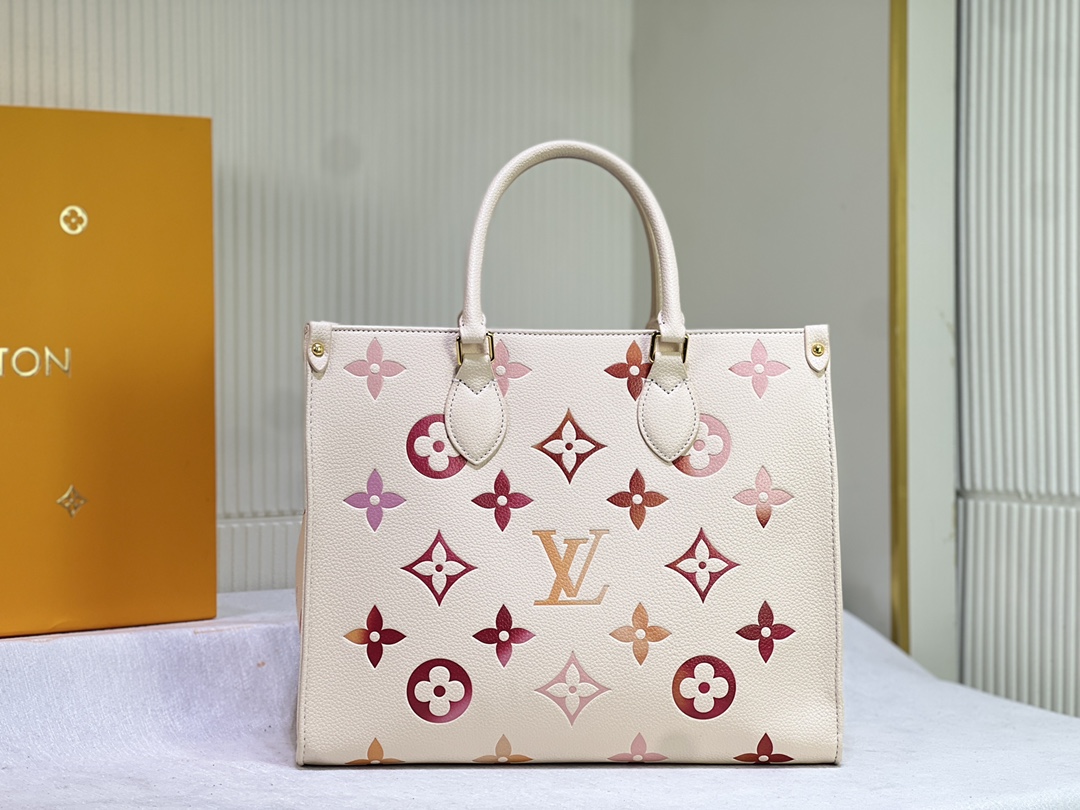 Wholesale Cheap Aaa Louis Vuitton OnTheGo MM Monogram Tote Bags & Handbags for Sale